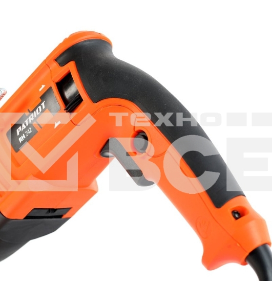 Перфоратор PATRIOT THE ONE RH 242, SDS+, 1.9Дж, 720Вт, 0-2000об/мин, 0-6300уд/мин