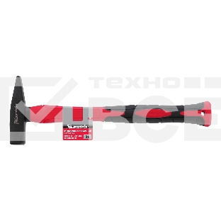 Молоток слесарный Matrix ''optimal'', 300 г, фибергласовая обрезиненная рукоятка, квадратный боек