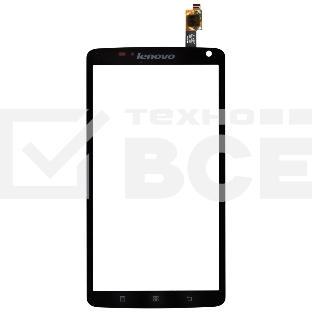 Сенсорное стекло (тачскрин) для Lenovo S930 черное