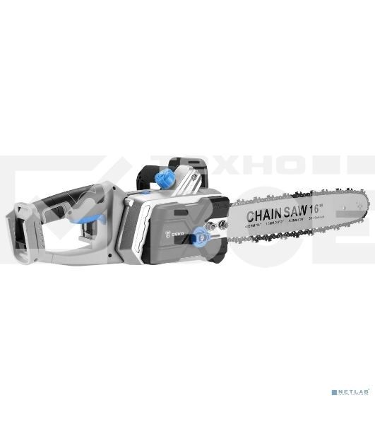 Пила цепная аккумуляторная в кейсе DEKO DKCHS 40 PRO [063-4357] { 2х20В, 2x4.0Ач, 2 з/у }