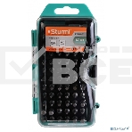 Набор бит 67шт, 25мм, сталь CrV, в пластик.кейсе Sturm 1270602, фото 1