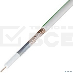Кабель коаксиальный Rexant SAT 703 B, Cu/Al/Cu, 75%, 75 Ом, бухта 100 м, белый, фото3