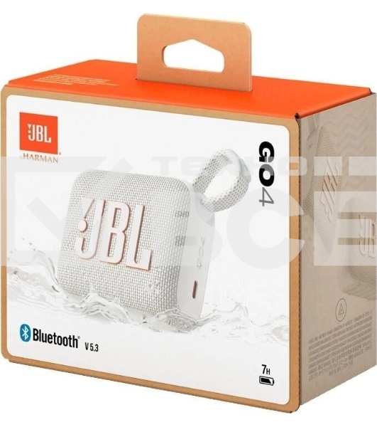 Портативная акустика JBL GO 4, белый