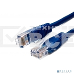 Кабель патч-корд, Filum FL-U5-2M-BL U/UTP 5e cat. 2м, 26AWG(7x0.16 мм), омедненный алюминий (CCA), PVC, синий, фото 1