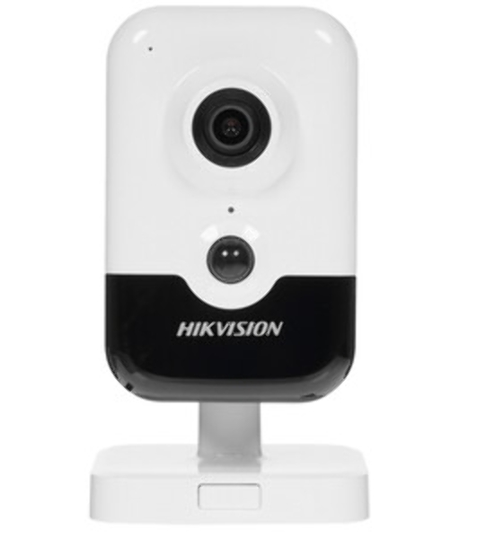 Компактная IP-камера Hikvision 4Мп с W-Fi и EXIR-подсветкой до 10м 1/3' Progressive Scan CMOS; объектив 4мм; угол обзора 78°; механический ИК-фильтр; 0.01лк@F1.2; сжатие H.265/H.265+/H.264/H.264+/MJP
