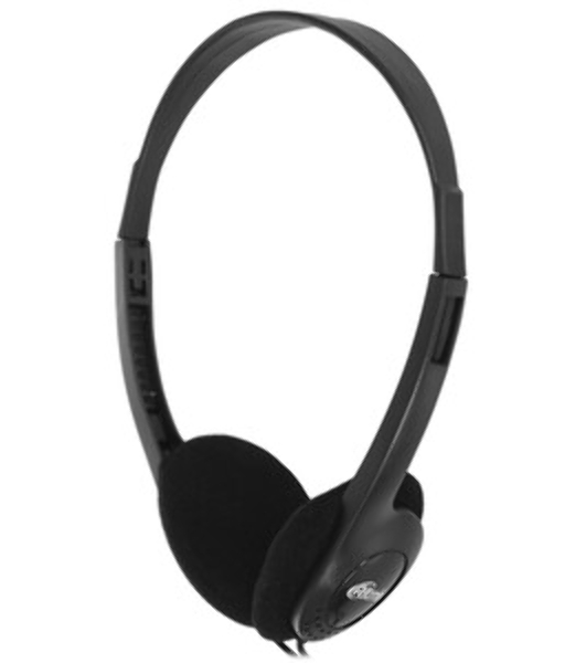 Проводные наушники Ritmix RH-501 черный, накладные, Jack 3.5 мм, складная конструкция