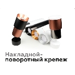 Корпус светильника накладной для насадок D70mm C7532 SBK черный песок D80*H80mm MR16 GU5.3, фото4