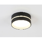 Светильник Ambrella light TN5389 SBK/FR черный песок/белый матовый GX53 IP44 D85*41, фото4