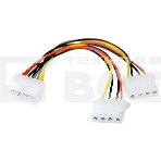 Разветвитель питания IDE-устройств Molex (IDE) в 2*Molex (IDE), 15см Exegate, фото 1