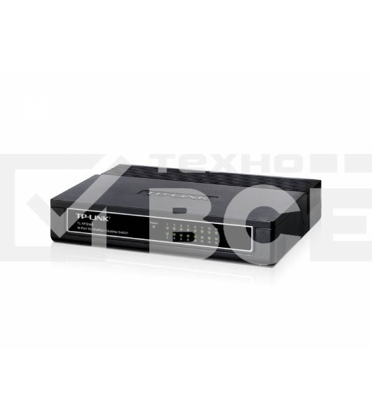 Коммутатор TP-Link SMB TL-SF1016D Коммутатор 16-port 10/100M Desktop Switch, 16 10/100M RJ45 ports, Plastic case