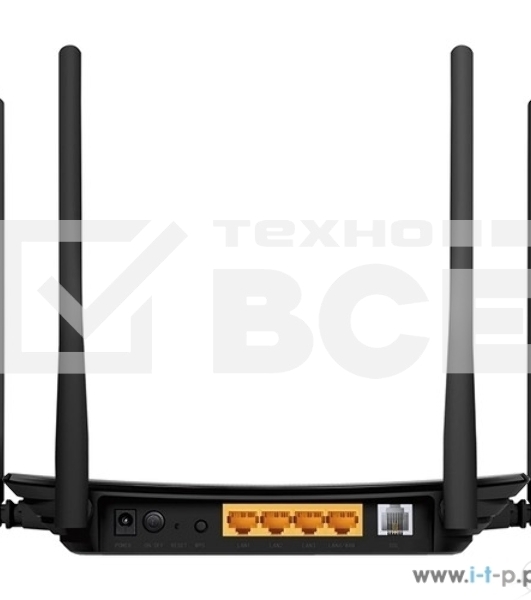 Роутер беспроводной TP-Link Archer VR300 AC1200 10/100BASE-TX/ADSL черный
