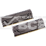 Оперативная память Patriot Viper Steel, DDR4, 16GB (2x8 GB), 3600 MHz, CL17, радиатор, чёрный, фото6
