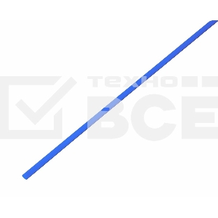 Термоусадочная трубка 2,5/1,25 мм, синяя, упаковка 50 шт. по 1 м 20-2505 Rexant