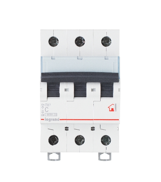 Выключатель автоматический TX3 C6A 3П 6000 Авт.выкл.TX3 C6A 3П 6000