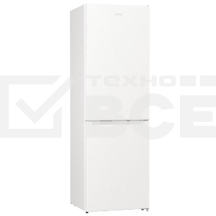 Холодильник Gorenje NRK6191EW4 белый двухкамерный 203/99л морозилка снизу