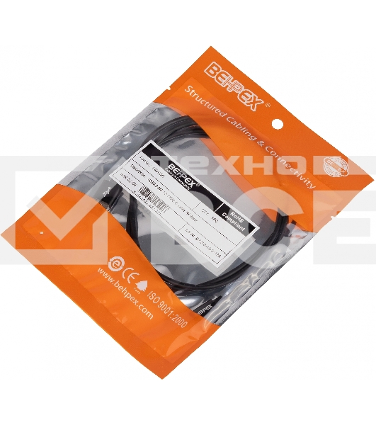 Кабель USB (m)-USB Type-C (m) 1м черный