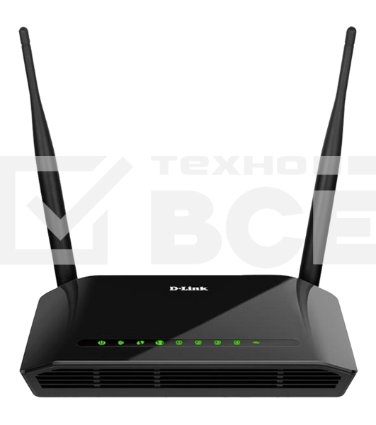 Роутер беспроводной D-Link DIR-620S/RU/B1A N300 черный