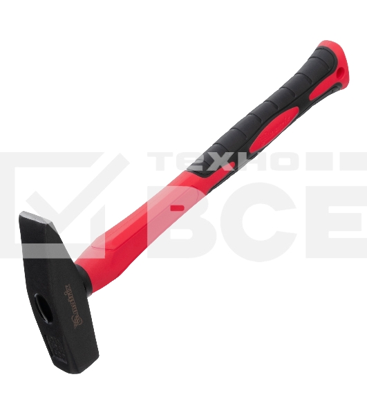 Молоток слесарный Matrix ''optimal'', 400 г, фибергласовая обрезиненная рукоятка, квадратный боек