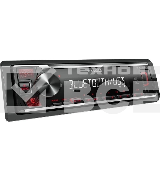 Автомагнитола Kenwood KMM-BT209 1DIN 4x50Вт v4.2 USB 2.0 AUX 1 RDS
