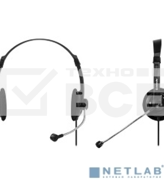 Гарнитура Defender Aura 104 черный (кабель 1.8м)