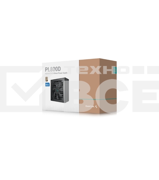 Блок питания Deepcool / GamerStorm PL800D, 800Вт, 80 PLUS Bronze, 120мм, черный