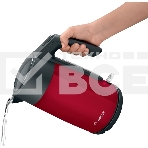 Чайник Bosch TWK7L464, 1.7л, 2400 Вт., нерж.сталь, покрытая эмалью, красный,шкала уровня воды, фото21