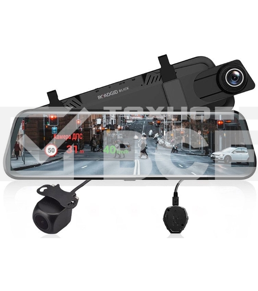 Видеорегистратор-зеркало ROADGID Blick с внешним GPS модулем 1044918