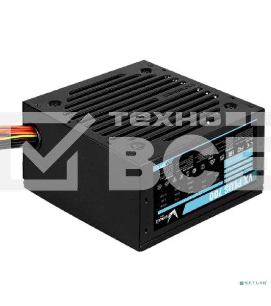 Блок питания Aerocool / Formula VX-700 PLUS, 700Вт, 120мм, черный, (аналог Aerocool VX Plus 700)