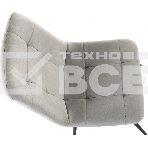 Стул для дома Бюрократ CH-K1_4 комплект 4шт св.серый Holland 09 металл черный на ножках, фото5