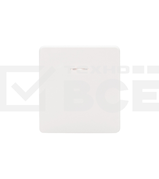 Выключатель ROUND 1 кл проходной (переключатель) с подсветкой 10А с/у перламутр Kranz KR-78-0716-1