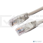 Кабель патч-корд, Filum FL-U5-3M U/UTP 5e cat. 3м, 26AWG(7x0.16 мм), омедненный алюминий (CCA), PVC, серый, фото 1