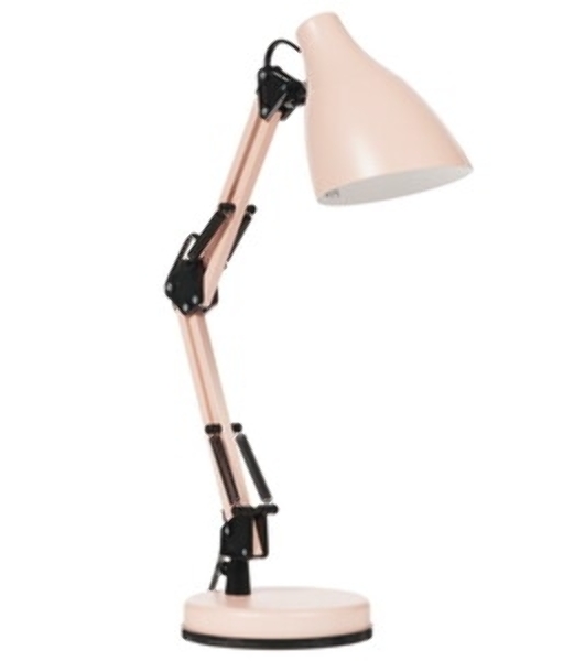 Светильник настольный Camelion KD-331 C14 розовый (230V, 40W, E27)