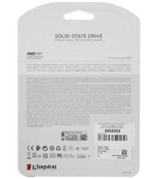 Накопитель SSD Kingston KC3000, 4Tb, PCIe 4.0 x4, M.2 2280, NVMe, R/W 7000/7000, с радиатором