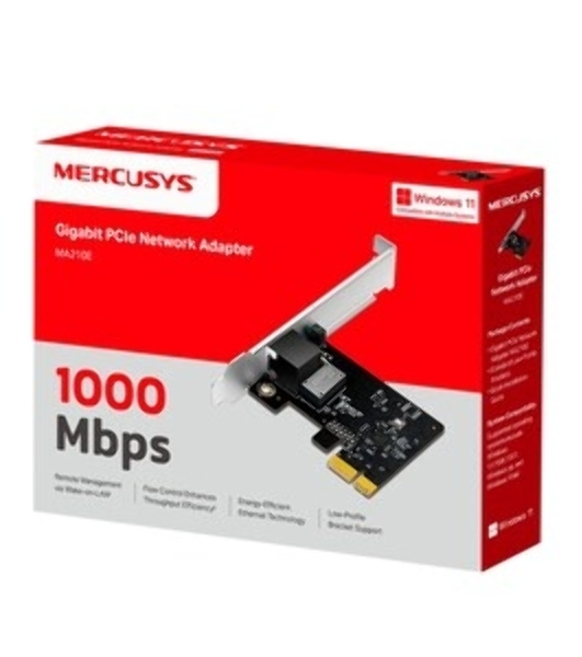 Адаптер Gigabit PCIe Network Mercusys MA210E