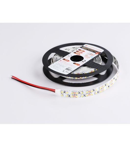Светодиодная лента Ambrella light GS1601 2835 240Led/ 19.2W m/ 12V IP20 3000K/ 5000*14*1.2mm (2 конт.)