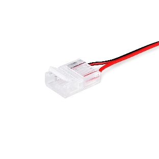 Соединитель гибкий односторонний COB 12/24V для лент 12 mm (2 конт.) (10шт)