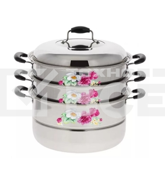 Мантоварка Трехуровневая Kelli KL-4244-30, диаметр 30 см (1х4)