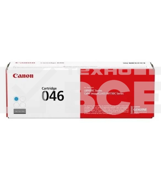 Картридж лазерный Canon 046C голубой для i-SENSYS MF732/734/735, LBP653/654 2300 страниц