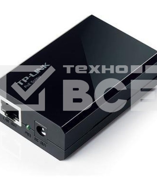 Сетевой адаптер TP-Link SMB TL-PoE10R Сплиттер PoE Data and Power carried over the same cable up to 100m, 5V/12V