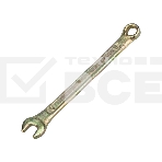 Ключ комбинированный Rexant 6 мм, желтый цинк, фото 1