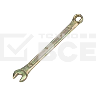 Ключ комбинированный Rexant 6 мм, желтый цинк