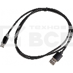 Кабель USB (m)-USB Type-C (m) 1м черный, фото3