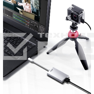 Конвертер ATEN CAMLIVE™ HDMI to USB-C UVC Video Capture