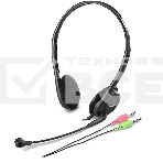 Гарнитура проводная с микрофоном Genius HS-200C черный, фото4