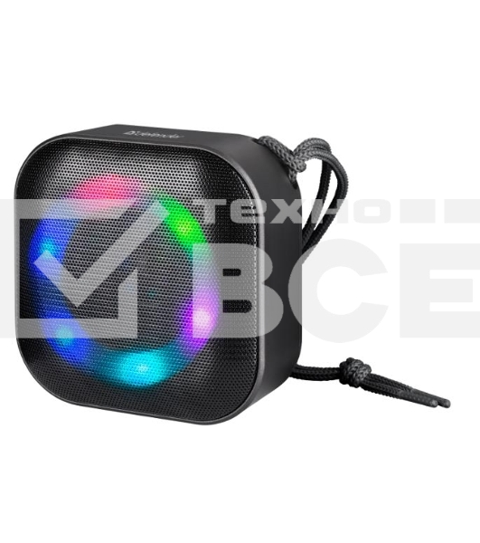 Акустическая система Defender BT/LIGHT/400MAH ENJOY 10 BLACK