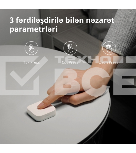 Выключатель Aqara Беспроводной мини-выключатель Aqara Wireless Mini Switch WXKG11LM
