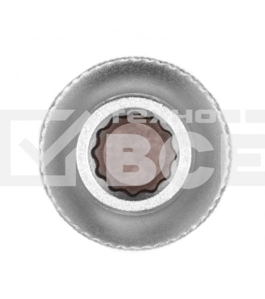 Головка торцевая, 10 мм, 12-гранная, CrV,под квадрат 1/2