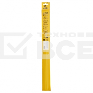 Бур по бетону, двойная спираль, Cobalt W-tip, 14x460 мм, SDS PLUS Denzel