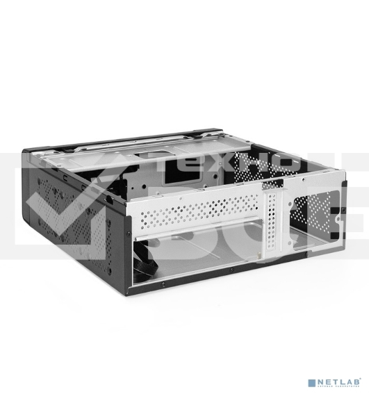 Компьютерный корпус Desktop ExeGate FL-102-TPS400 (mini-ITX, БП TPS400 с вент. 8см, 2*USB + 1*USB3.0, аудио, черный)