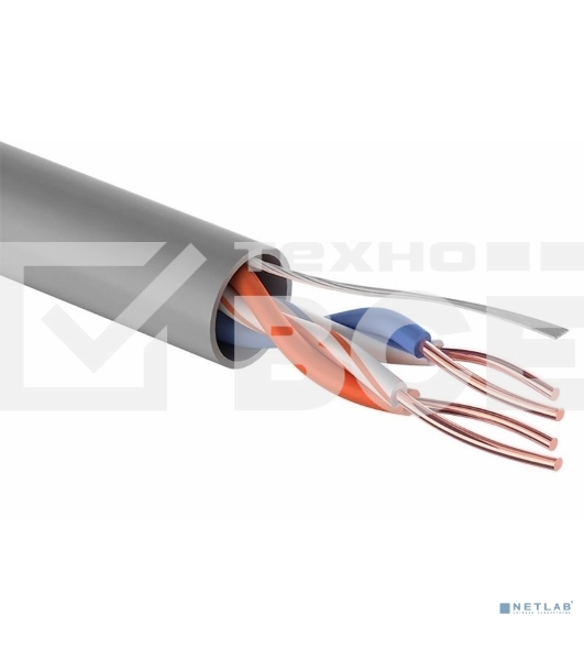 Кабель UTP 2х2х24AWG кат.5е медь 305м (м) Rexant 01-0023